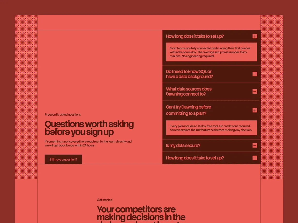 Framer development work sample