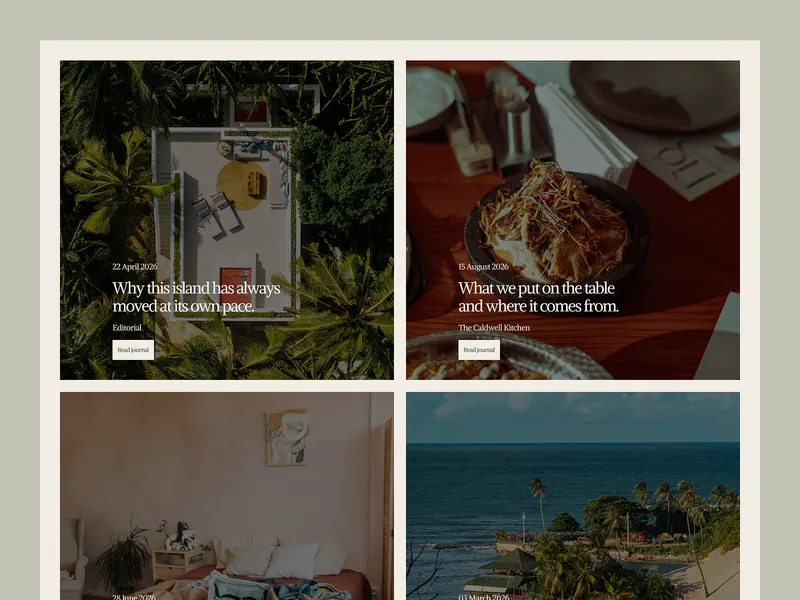 Framer development work sample