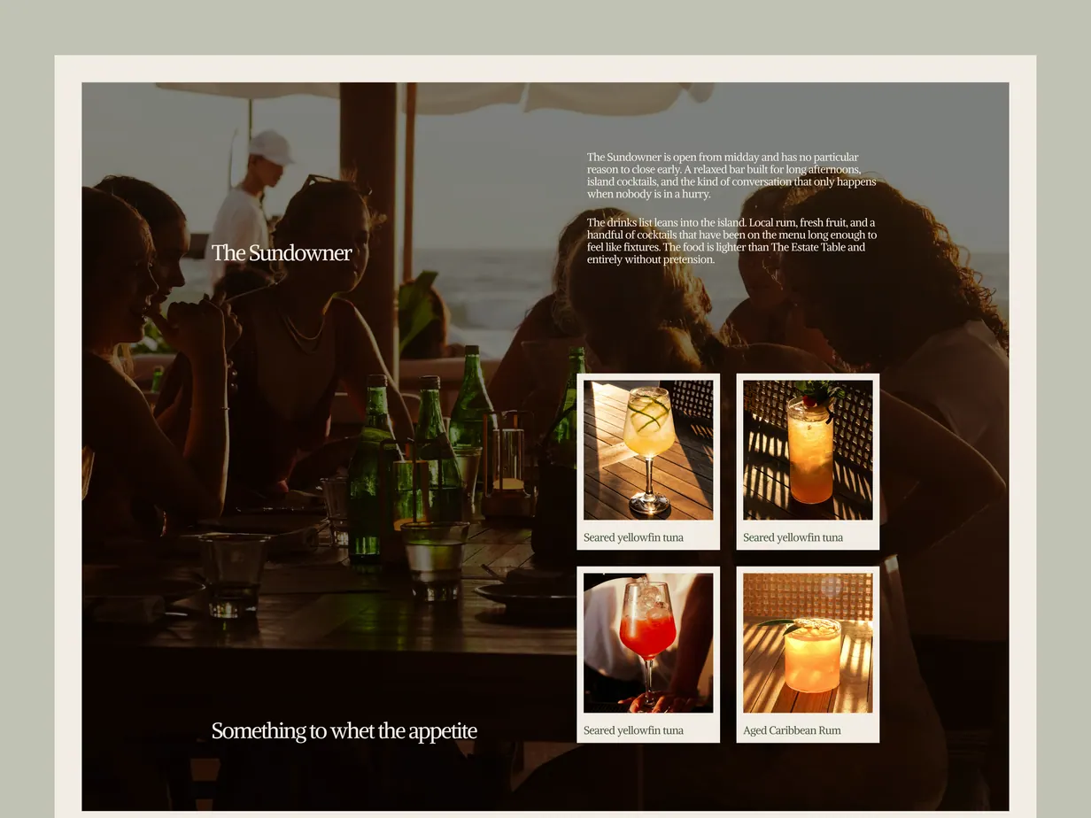 Framer development work sample