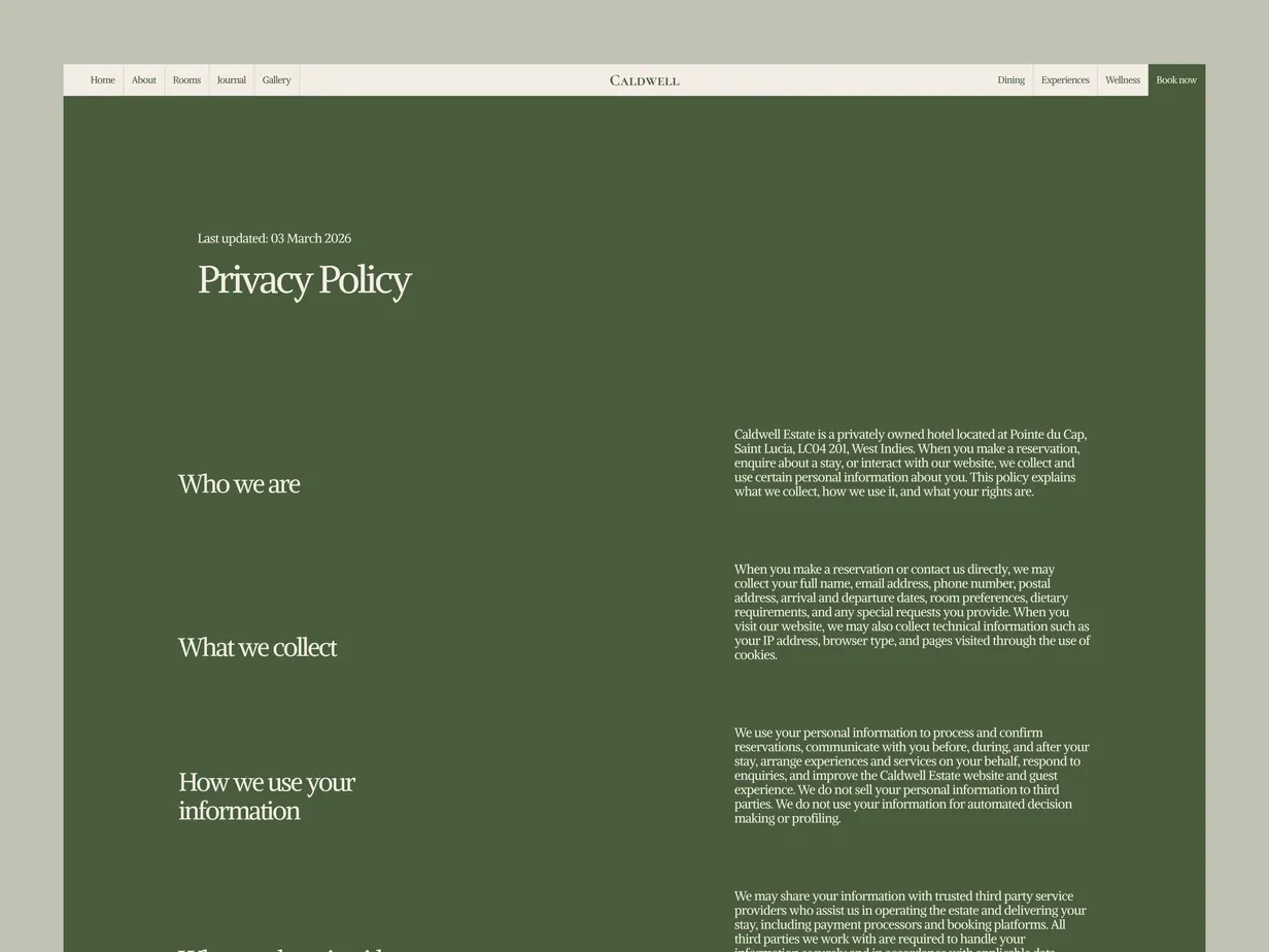 Framer development work sample