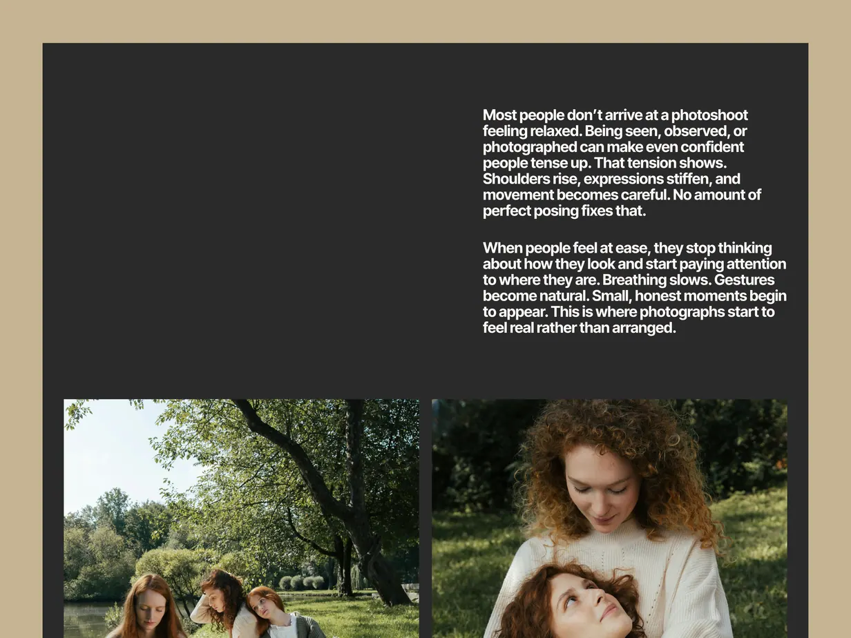 Framer development work sample