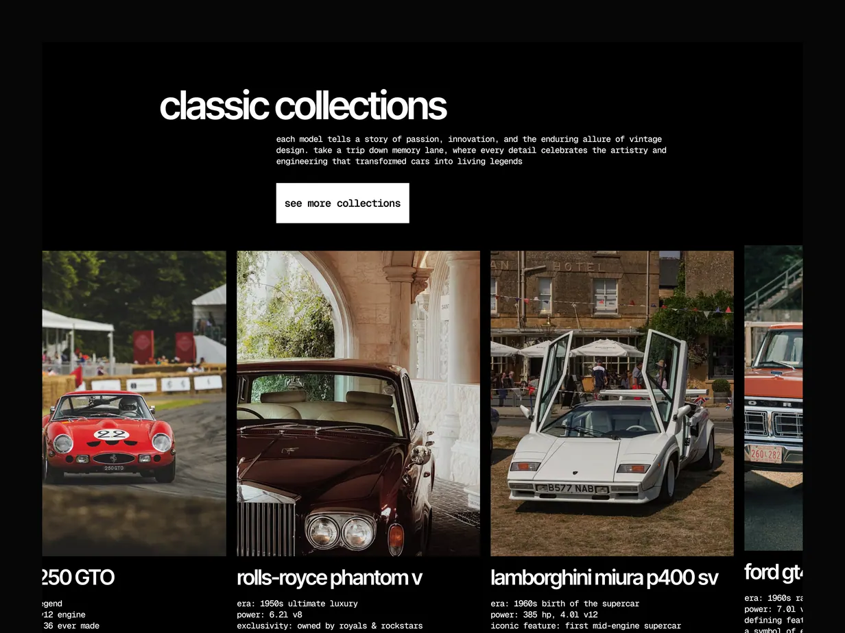 Web design work sample